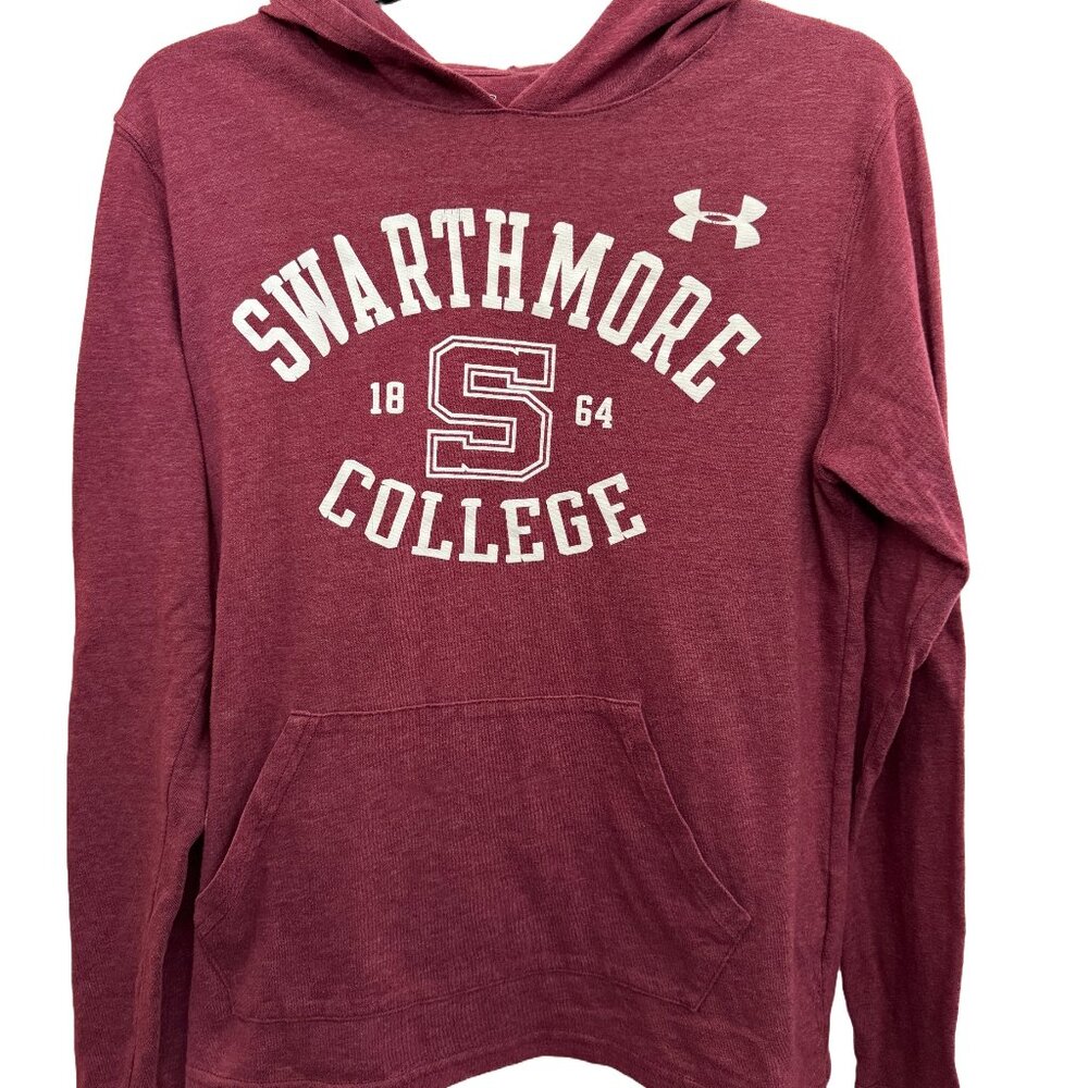 Swarthmore College Under Armour Loose Fit Hoodie, Small